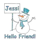 Snowman - Hello Friend - Jessi