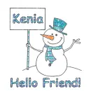 Snowman - Hello Friend - Kenia