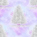 Seamless Back Purple Winter