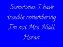 Mrs. Niall Horan