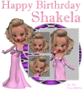 Happy Birthday Shakela
