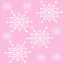 Background-Pink Snowflake
