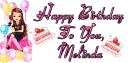 Happy Birthday ~ Melinda