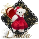 Valentine Bear - Linda