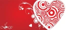 Red & White hearts