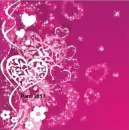 Hearts - background - vday
