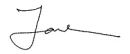 jane signature