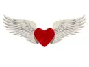 Heart wings