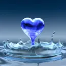 water heart