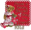 Beary Blessed Day - Rita