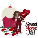 Mel - Sweet Love - Cupcake - Hearts