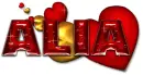 Alia-Red hearts
