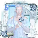 Blue Winter wonderland