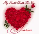 My heart beats for you Jessica