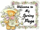 Welcome to my Spring page
