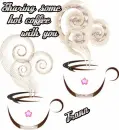Sharing Coffee ~ Frann