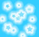 Blue stars - background