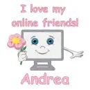 Online Friends - Andrea