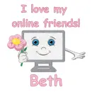 Online Friends - Beth