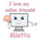 Online Friends - Mietta