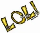 Glitter Text LOL!