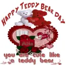 Happy teddy bear Day