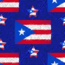 Puerto Rico-Flag Background(seamless)