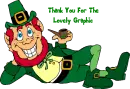 Leprechaun- Thank you for the lovely graphic