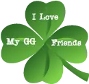 Four Leaf Clover- I love my GG Friends