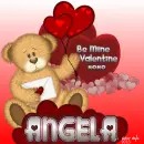 Angela - Bear - Hearts - Valentine