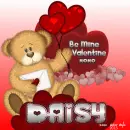 Daisy - Bear - Hearts - Valentine