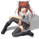 pigtail girl