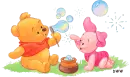 baby pooh and piglet