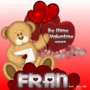 Fran - Bear - Hearts - Valentine
