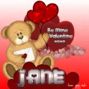 Jane - Bear - Hearts - Valentine