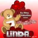 Linda - Bear - Hearts - Valentine