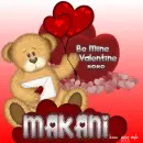 Makani - Bear - Hearts - Valentine