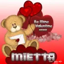 Mietta - Bear - Hearts - Valentine