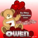 Owen - Bear - Hearts - Valentine