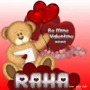 Raha - Bear - Hearts - Valentine