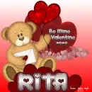 Rita - Bear- Hearts - Valentine