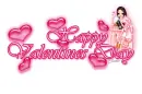 Girl and Hearts