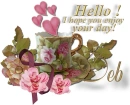 Floral Cup - Deb