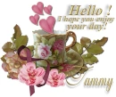 Floral Cup - Tammy