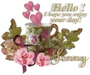 Floral Cup - Jenny