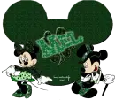 Mel - Mickey N Minnie Mouse - Shamrock