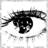 b&w eye