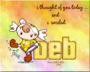 Deb - I thought Of You Today - Umbrella