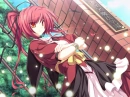 Anime girl at school
