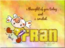 Fran - I Thought Of You Today - Umbrella